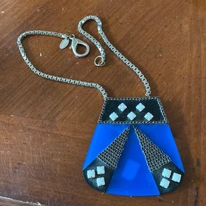 OOAK EB for designer Ana Sui runway funky necklace